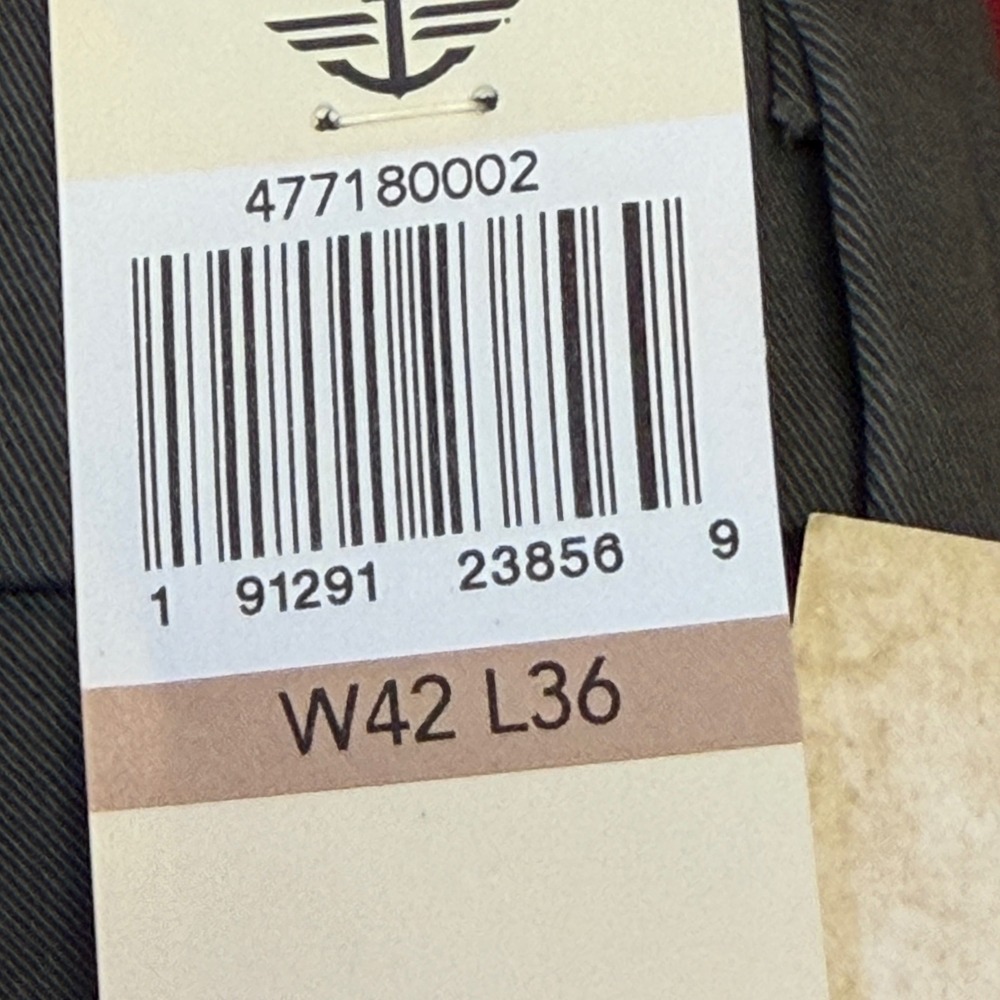 Dockers Workday Khaki Pants Mens 42x36 Grey Smart 360 Flex Classic Fit - Picture 5 of 6